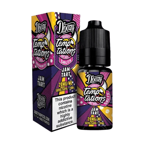Doozy Temptation Nic Salt 10Ml E Liquids Box Of 10 Theno1Plugshop 616673