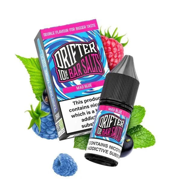Drifter Bar Nic Salt 10Ml E Liquid Box Of 10 Theno1Plugshop 567325