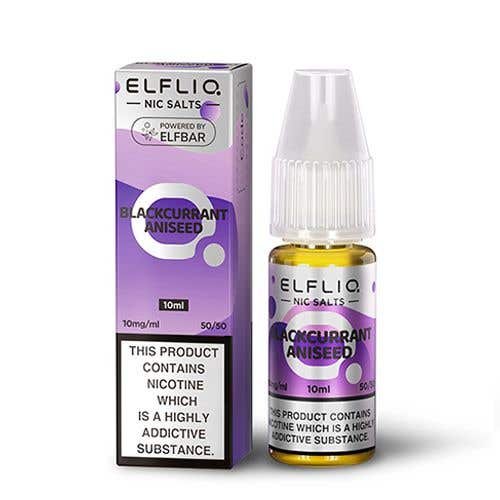 Elf Bar Elfliq 10Ml Nic Salt Box Of 10 Theno1Plugshop 963393