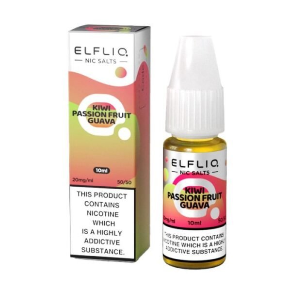 Elf Bar Elfliq 10Ml Nic Salt Pack Of 10 Theno1Plugshop 334412