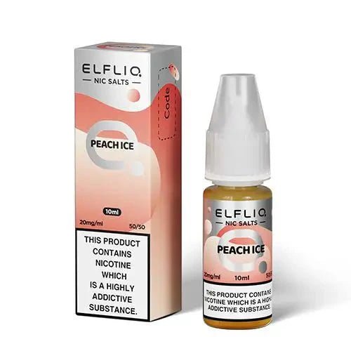 Elf Bar Elfliq 10Ml Nic Salt Pack Of 10 Theno1Plugshop 739677