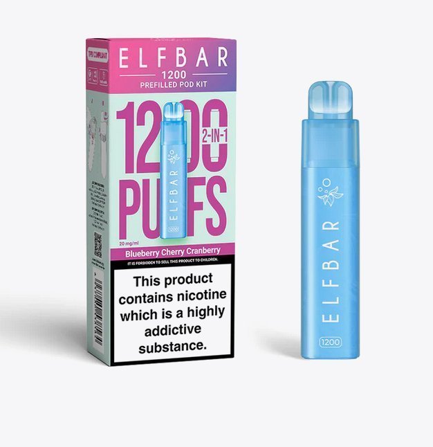 Elfbar 1200 Puffs 2 In 1 Prefilled Pod Kit Vape Wholesale Mcr 162326
