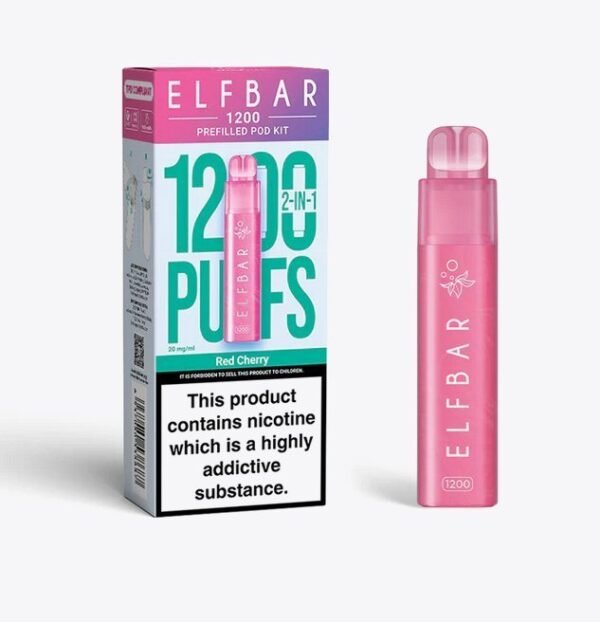 Elfbar 1200 Puffs 2 In 1 Prefilled Pod Kit Vape Wholesale Mcr 406555