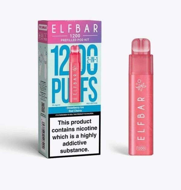 Elfbar 1200 Puffs 2 in 1   prefilled  Pod Kit
