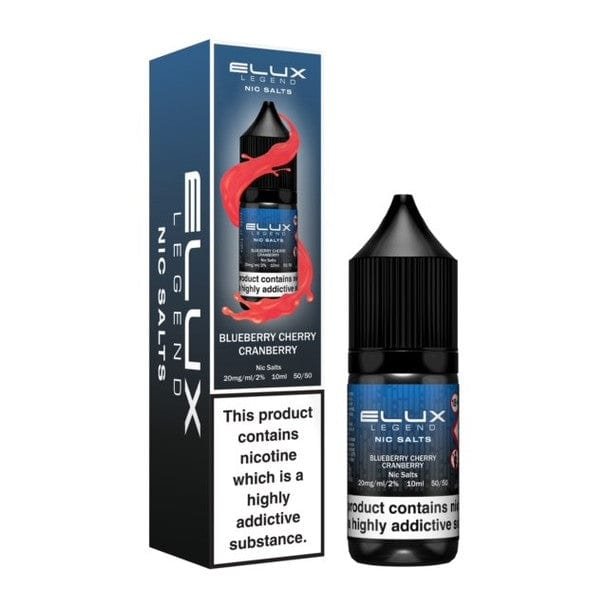 Elux Legend Nic Salts 10Ml E Liquids Box Of 10 Theno1Plugshop 443467