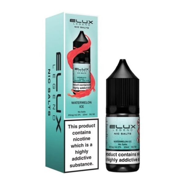 Elux Legend Nic Salts 10Ml E Liquids Box Of 10 Theno1Plugshop 694833