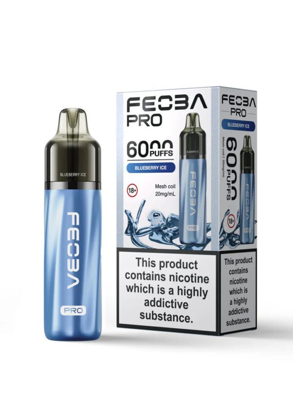Feoba Pro 6000 Prefilled Vape Kit In Blueberry Ice