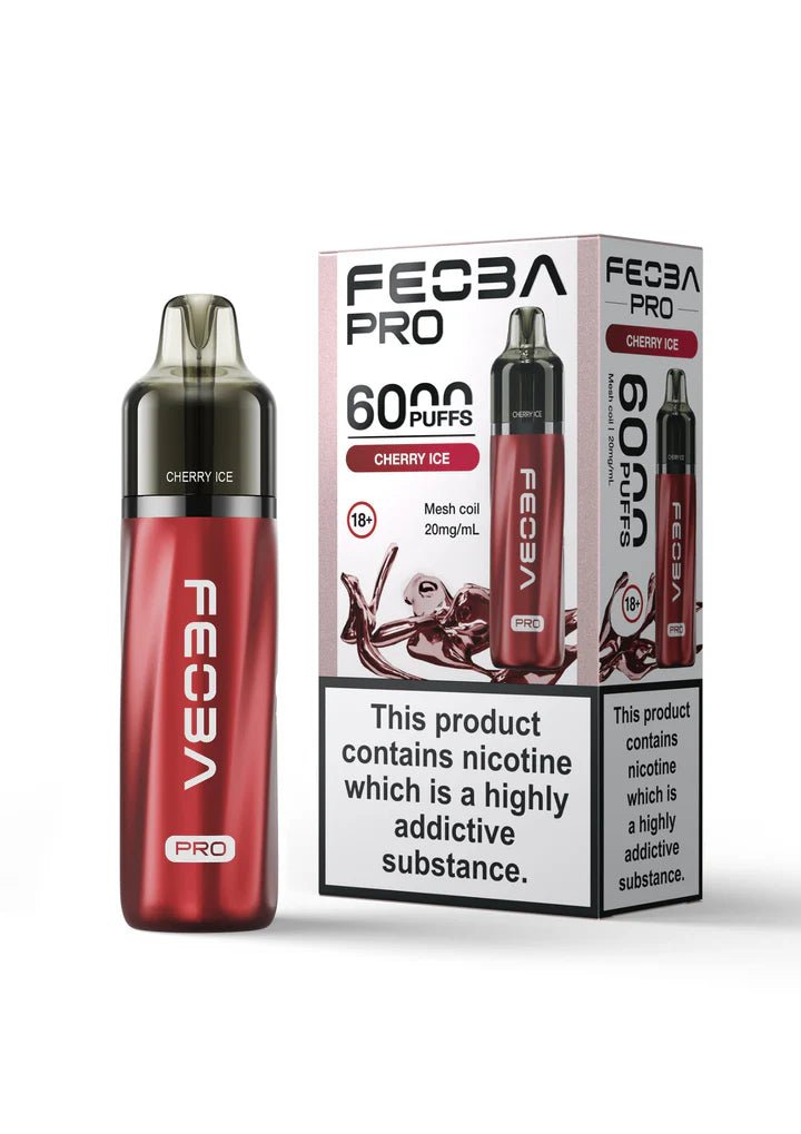 Feoba Pro 6000 Prefilled Vape Kit In Cherry Ice