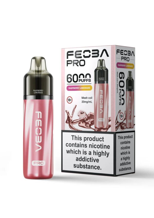 Feoba Pro 6000 Prefilled Vape Kit In Raspberry Lemonade