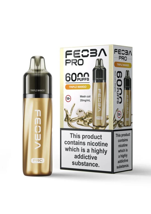 Feoba Pro 6000 Prefilled Vape Kit In Triple Mango