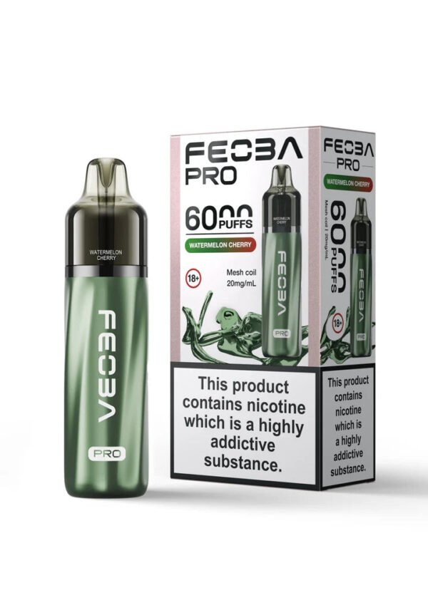 Feoba Pro 6000 Prefilled Vape Kit In Watermelon Cherry