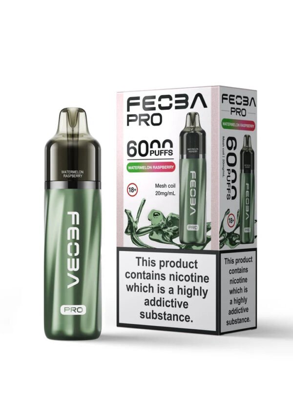 Feoba Pro 6000 Prefilled Vape Kit In Watermelon Raspberry