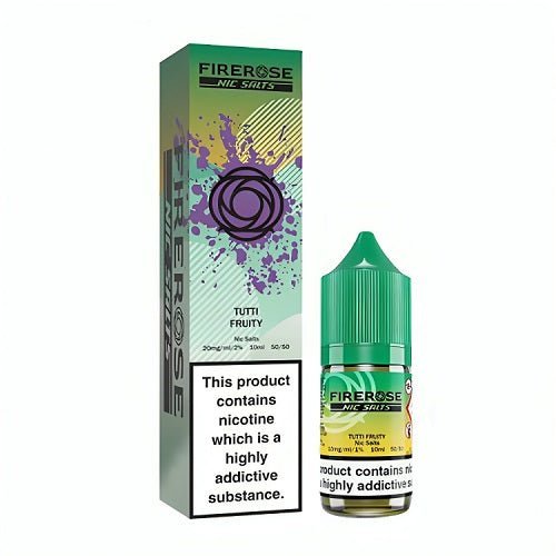 Firerose 5000 10Ml Nic Salts E Liquids Box Of 10 Simbavapeswholesale 347608
