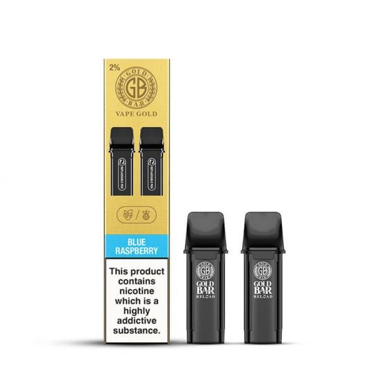 Gold Bar Reload 1200 Puffs Pre Filled Replacement Pods The Vape Giant 731889