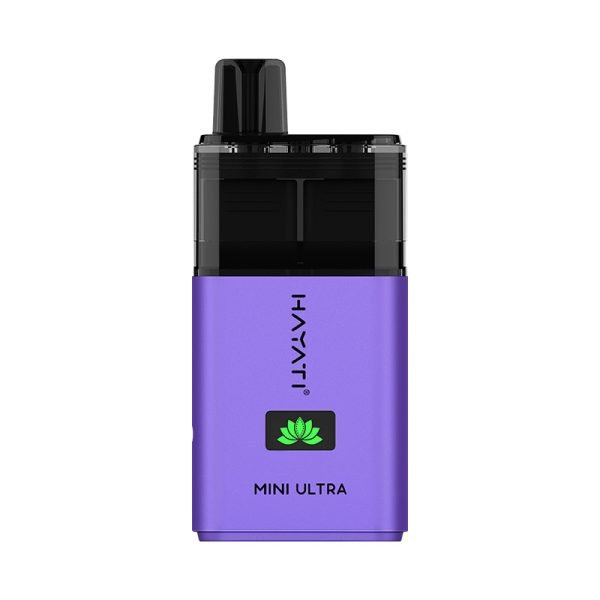 Hayati Mini Ultra 1500 Vape Kit In Grape Gb Strawberry Gb