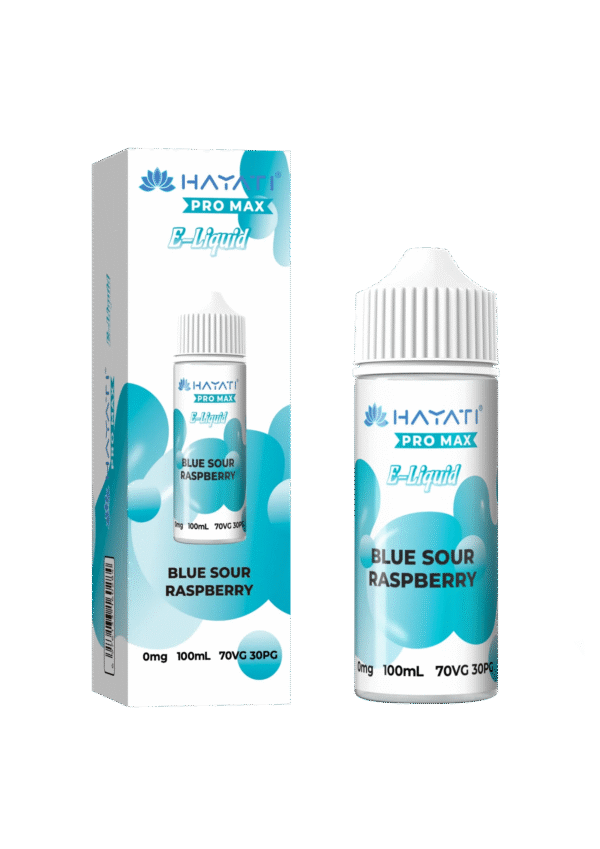 Hayati Pro Max E Liquid 100Ml Shortfill Blue Sour Raspberry