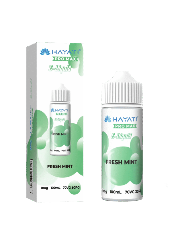 Hayati Pro Max E Liquid 100Ml Shortfill Fresh Mint