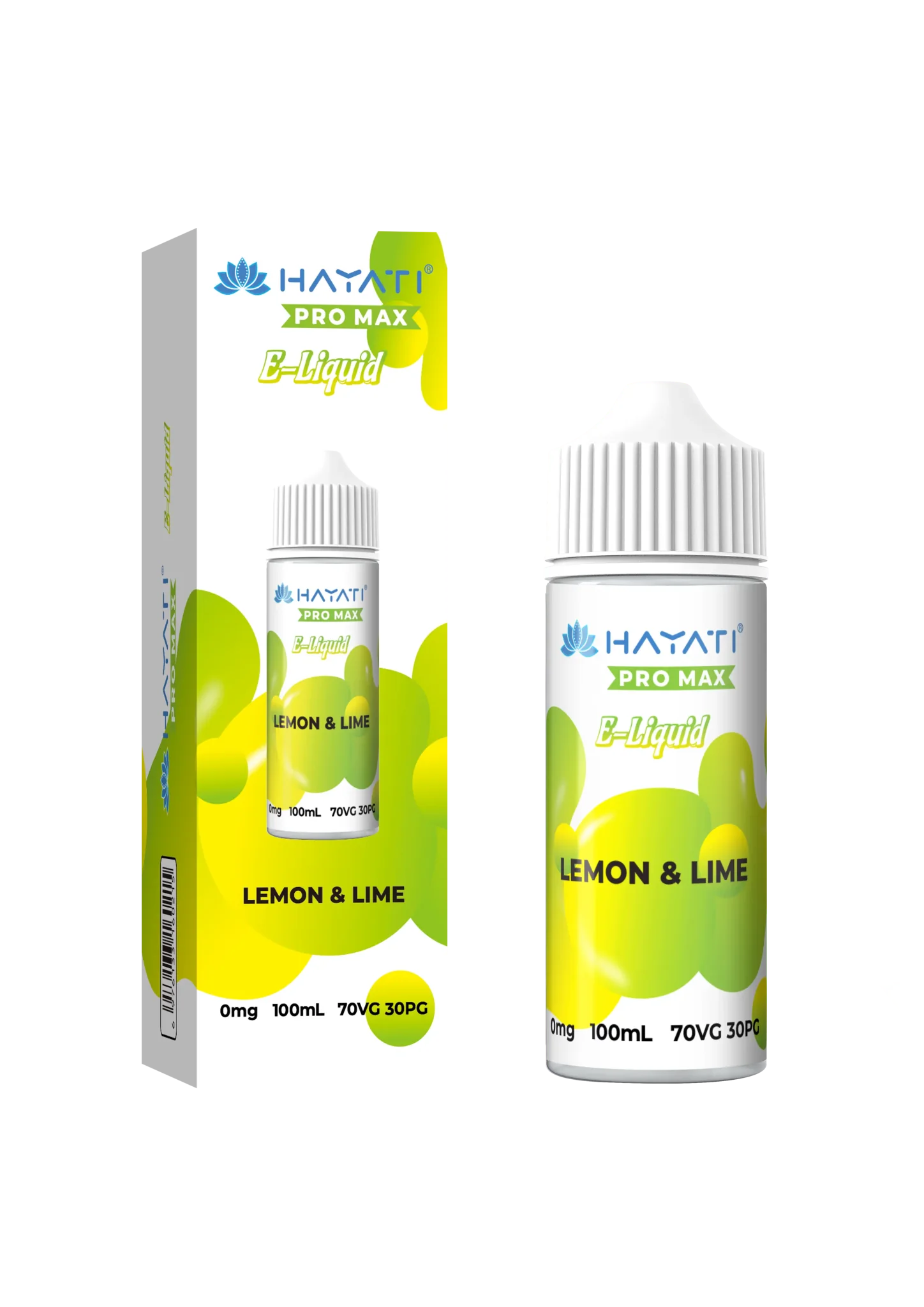 Hayati Pro Max E Liquid 100Ml Shortfill Lemon Lime