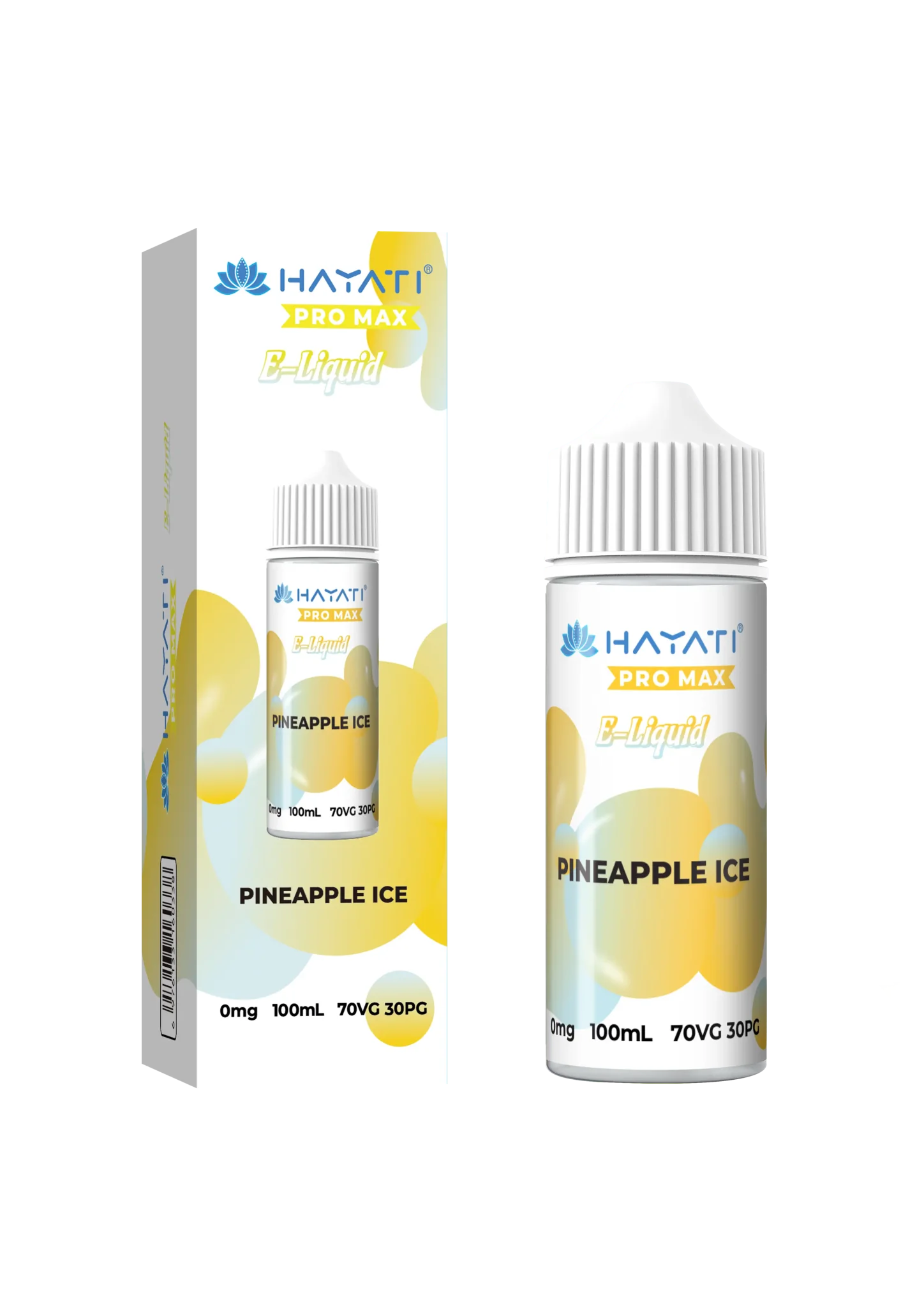 Hayati Pro Max E Liquid 100Ml Shortfill Pineapple Ice