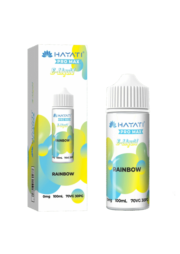 Hayati Pro Max E Liquid 100Ml Shortfill Rainbow