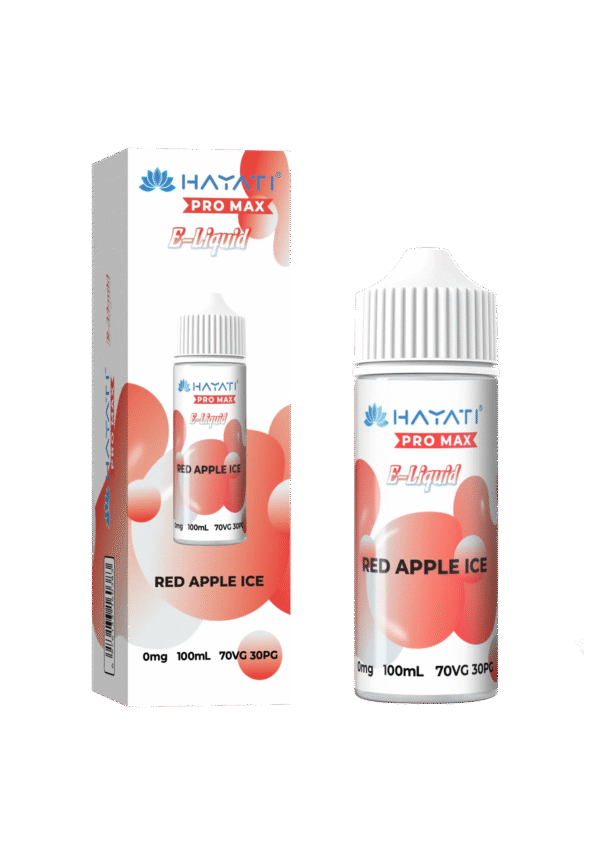 Hayati Pro Max E Liquid 100Ml Shortfill Red Apple Ice
