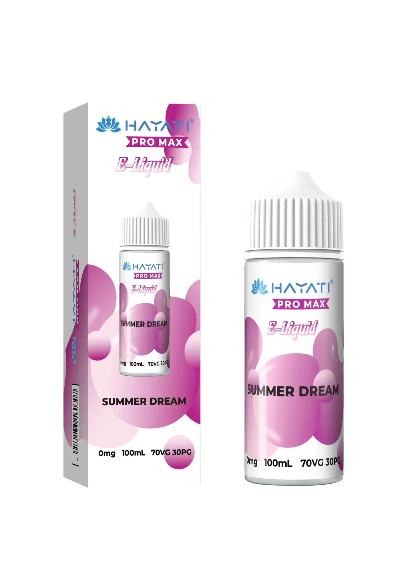 Hayati Pro Max E Liquid 100Ml Shortfill Summer Dream