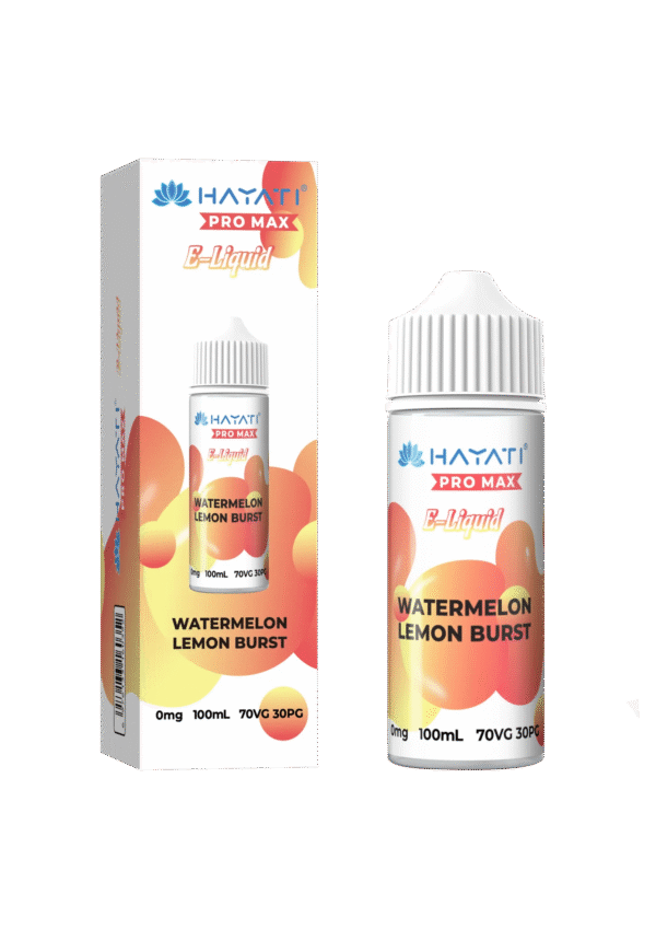 Hayati Pro Max E Liquid 100Ml Shortfill Watermelon Lemon Burst