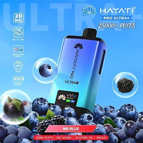 Hayati Pro Ultra Plus 25000 Disposable Vape Device 20Mg Box Of 5 Vapewholesalesupplier 558267 650X 707A6Aab 8954 4Fb5 A00D 1E8Ed92A0199