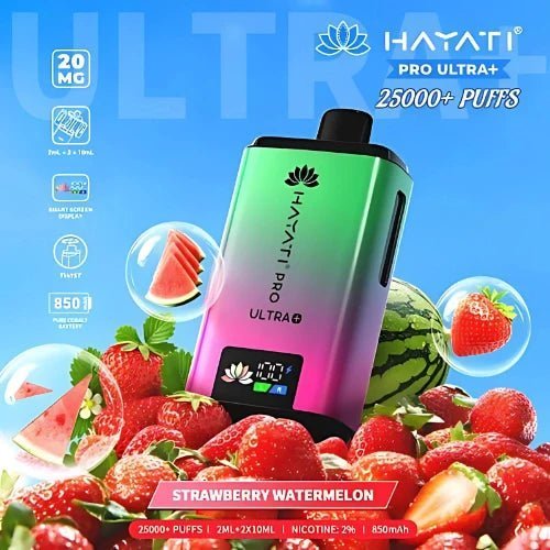 Hayati Pro Ultra Plus 25000 Disposable Vape Device 20Mg Box Of 5 Vapewholesalesupplier 891697 650X A095D93D Da60 44Ff Af11 E1145Ca51176