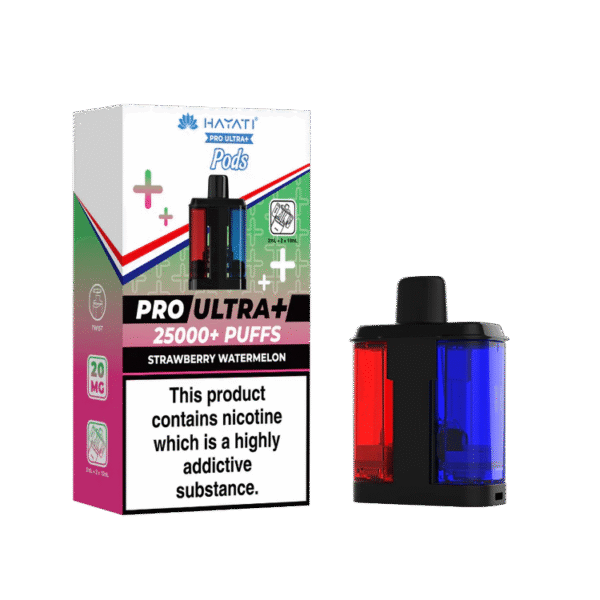 Hayati Pro Ultra Plus 25K Strawberry Watermelon Prefilled Pod