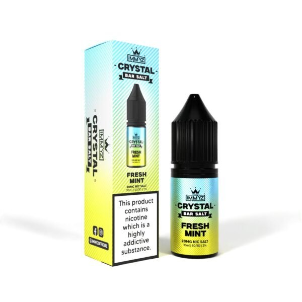 Immyz Crystal Bar Nic Salt 10Ml E Liquid Pack Of 10 Immyz Immyz 125022