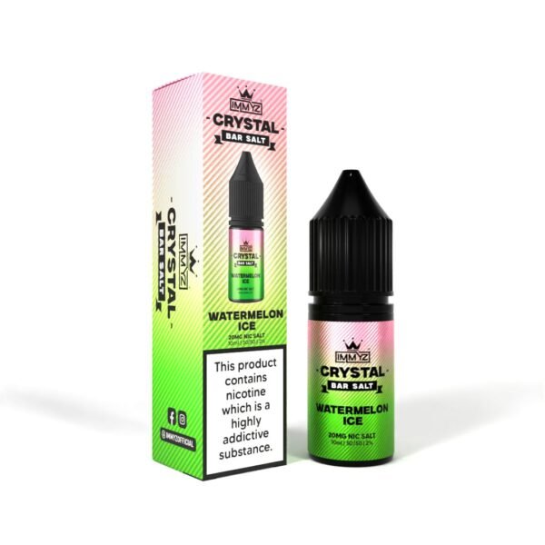 Immyz Crystal Bar Nic Salt 10Ml E Liquid Pack Of 10 Immyz Immyz 716304
