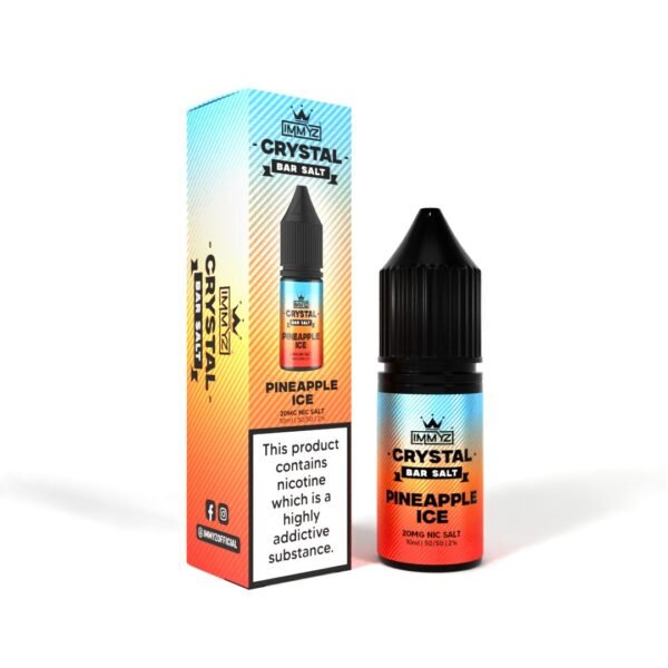 Immyz Crystal Bar Nic Salt 10Ml E Liquid Pack Of 10 Immyz Immyz 975752