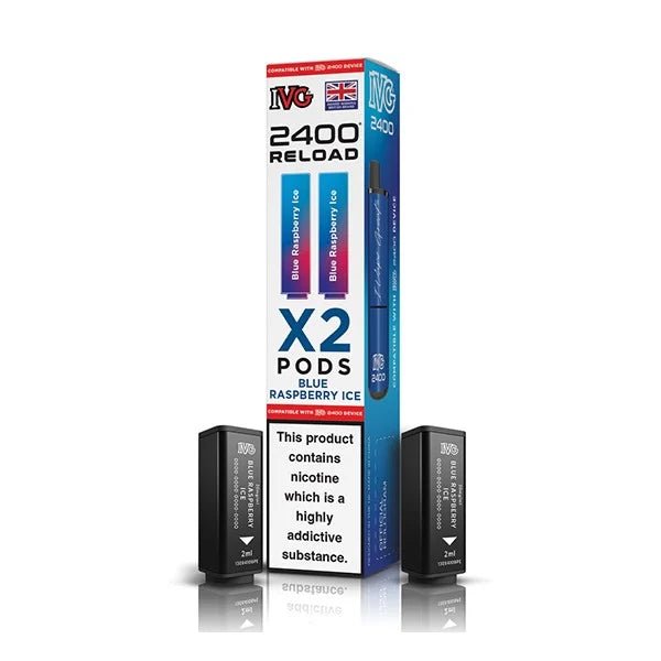IVG 2400 Reload 2 in 1 Replacement Pod [Pack Of 5pcs]