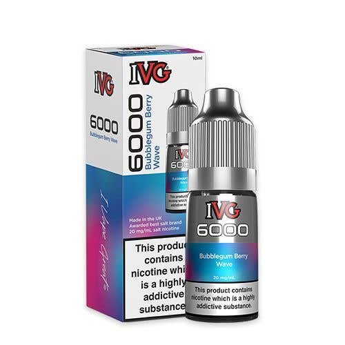 Ivg 6000 Nic Salt 10Ml Bottle Box Of 10 Theno1Plugshop 212780
