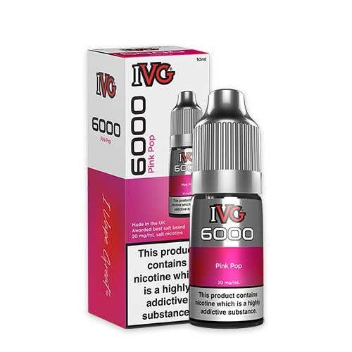 Ivg 6000 Nic Salt 10Ml Bottle Box Of 10 Theno1Plugshop 537555
