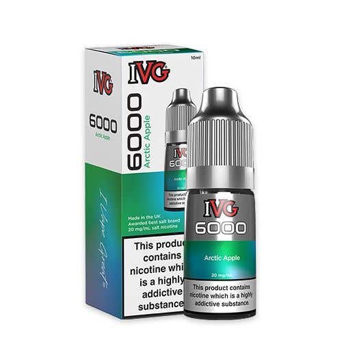 Ivg 6000 Nic Salt 10Ml Bottle Box Of 10 Theno1Plugshop 639462