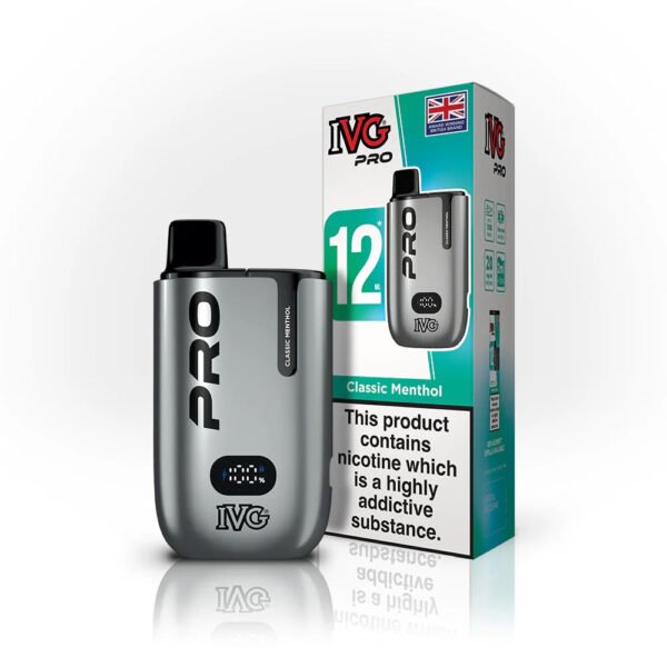 Ivg Pro 12 Prefilled Vape Kit In Classic Menthol