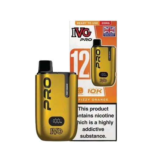 Ivg Pro 12 Prefilled Vape Kit In Fizzy Orange