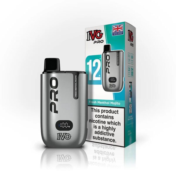 Ivg Pro 12 Prefilled Vape Kit In Fresh Menthol Mojito