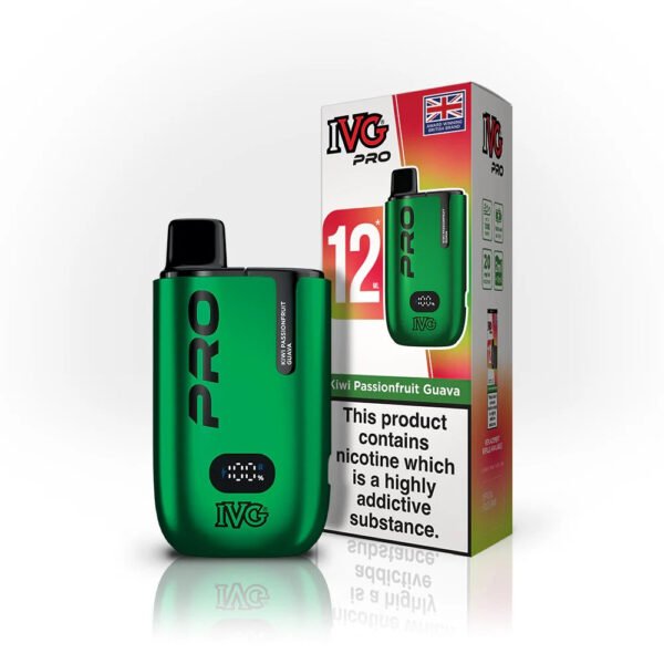 Ivg Pro 12 Prefilled Vape Kit In Kiwi Passionfruit Guava