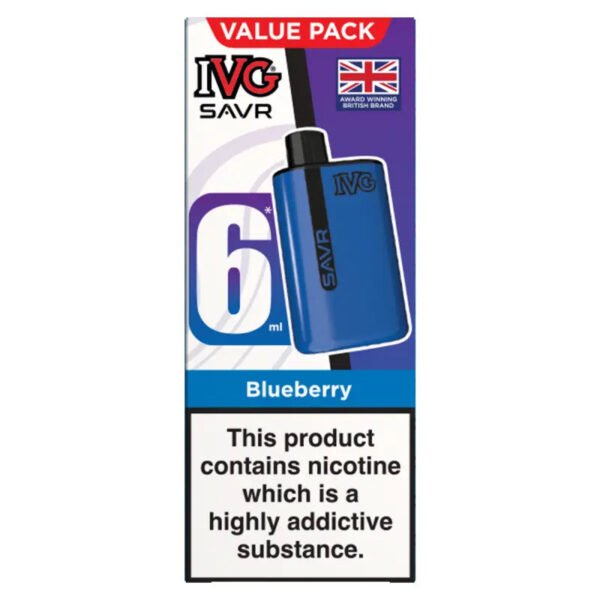 Ivg Savr 3000 Vape Kit In Berry Ice