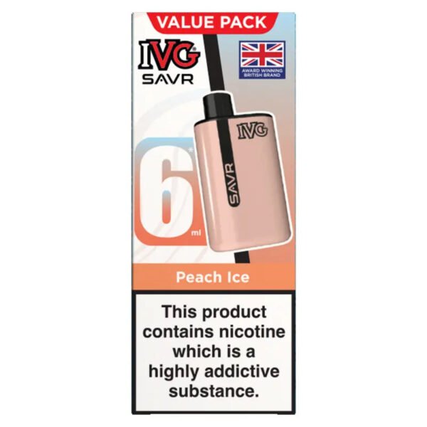 Ivg Savr 3000 Vape Kit In Peach Ice