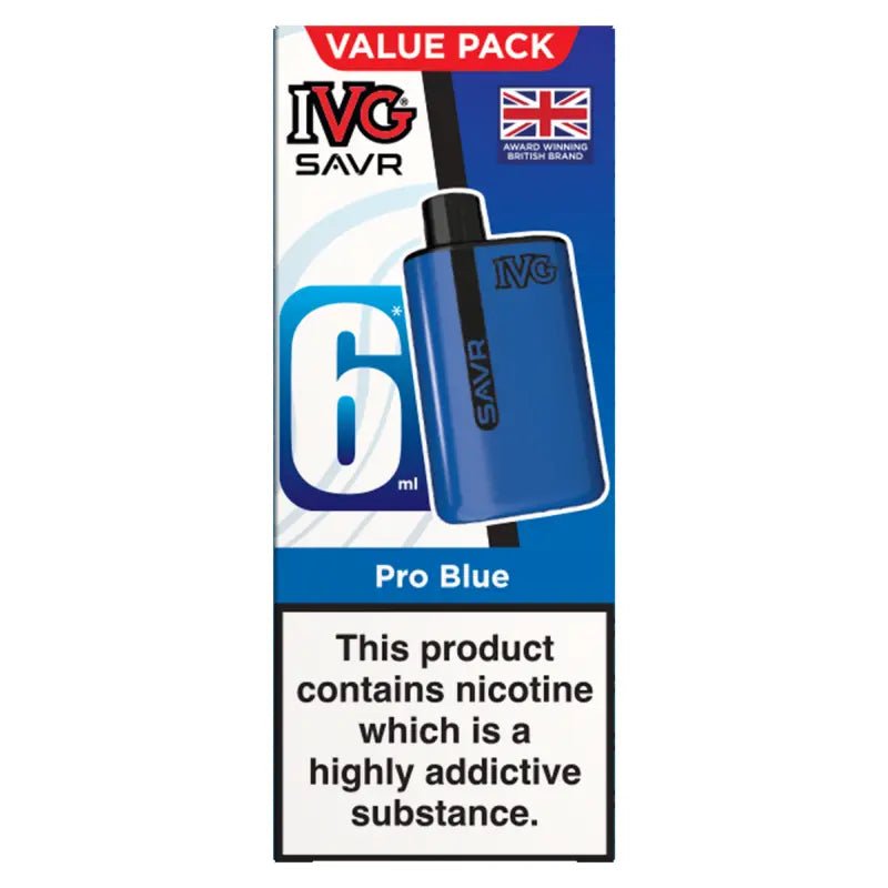 Ivg Savr 3000 Vape Kit In Pro Blue