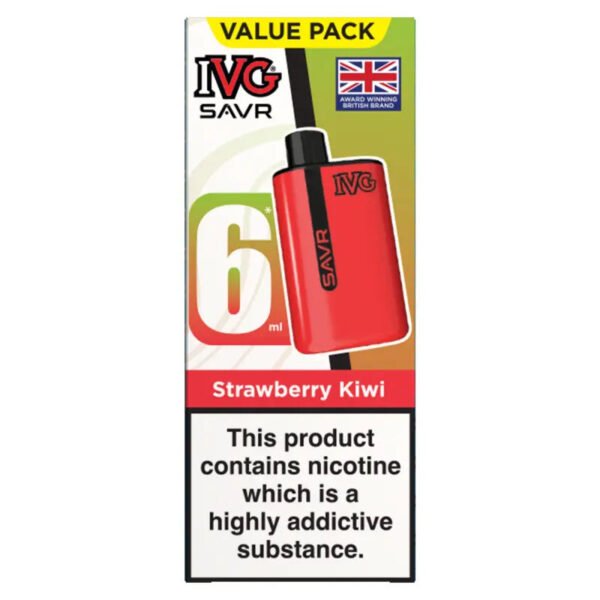 Ivg Savr 3000 Vape Kit In Strawberry Kiwi