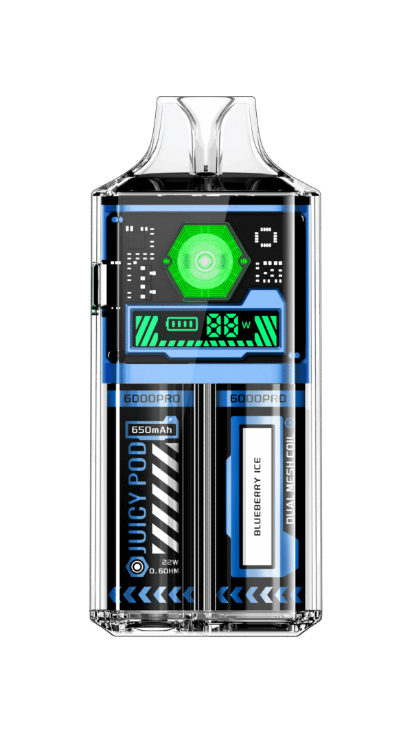 Juicy Pod 6000 Pro Blue Scaled
