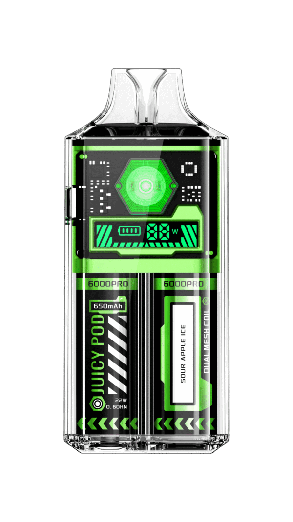 Juicy Pod 6000 Pro Green Scaled