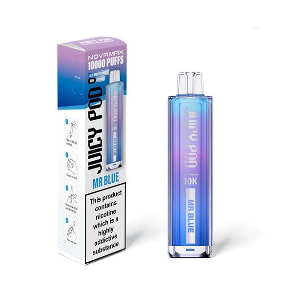 Juicy Pod Novamax 10K Prefilled Pod Kit In Mr Blue