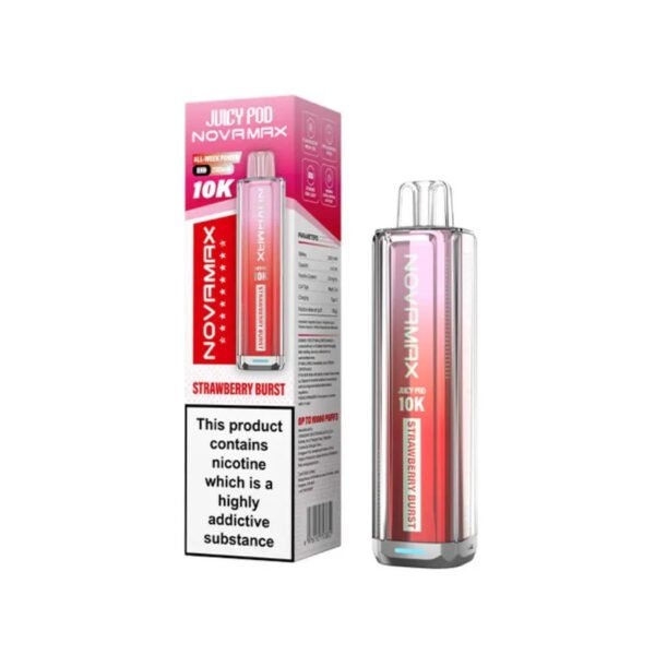 Juicy Pod Novamax 10K Prefilled Pod Kit In Strawberry Burst