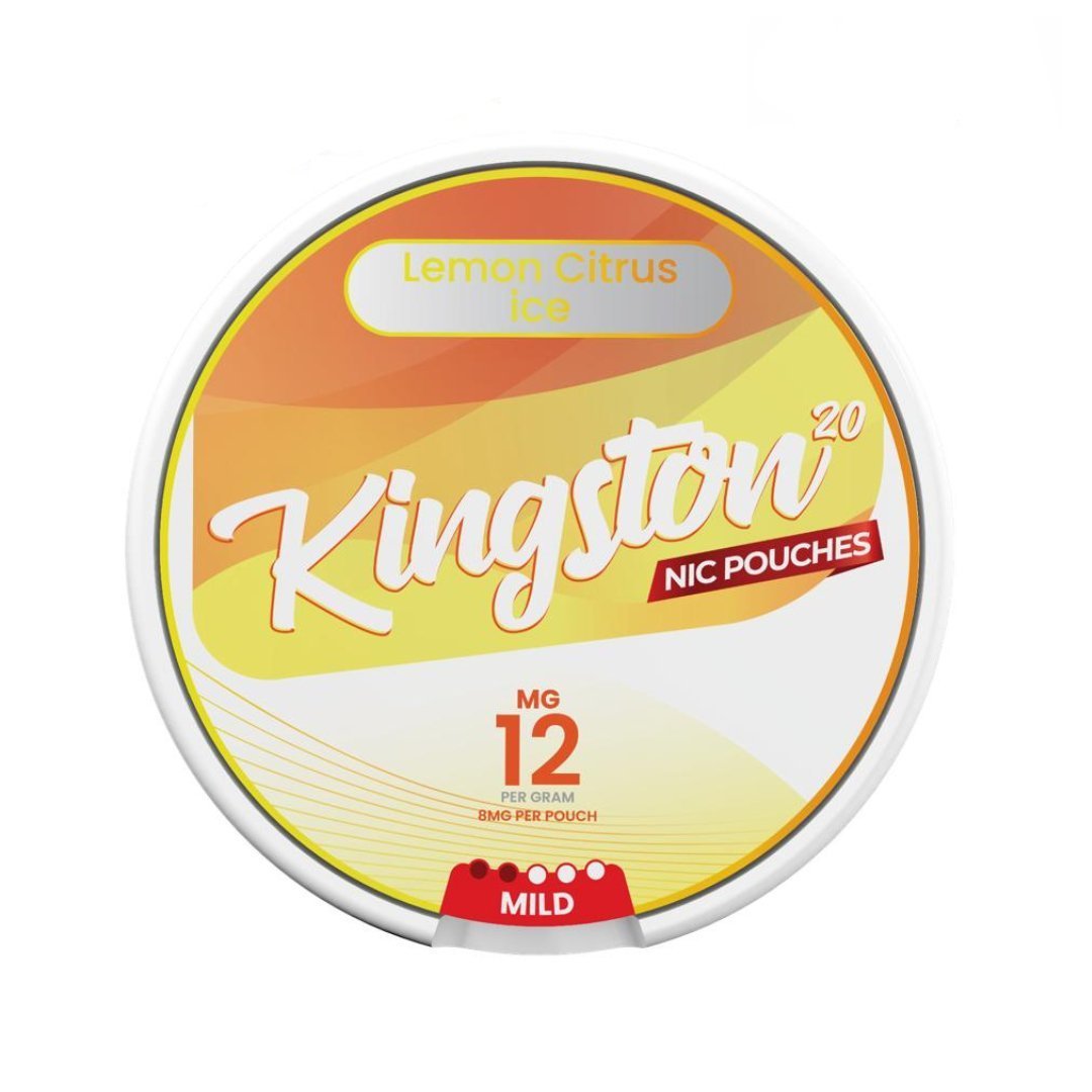 Kingston Nicotine Pouches Pack Of 10 Simbavapeswholesale 662614